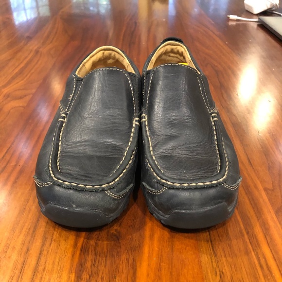 timberland slip on loafers